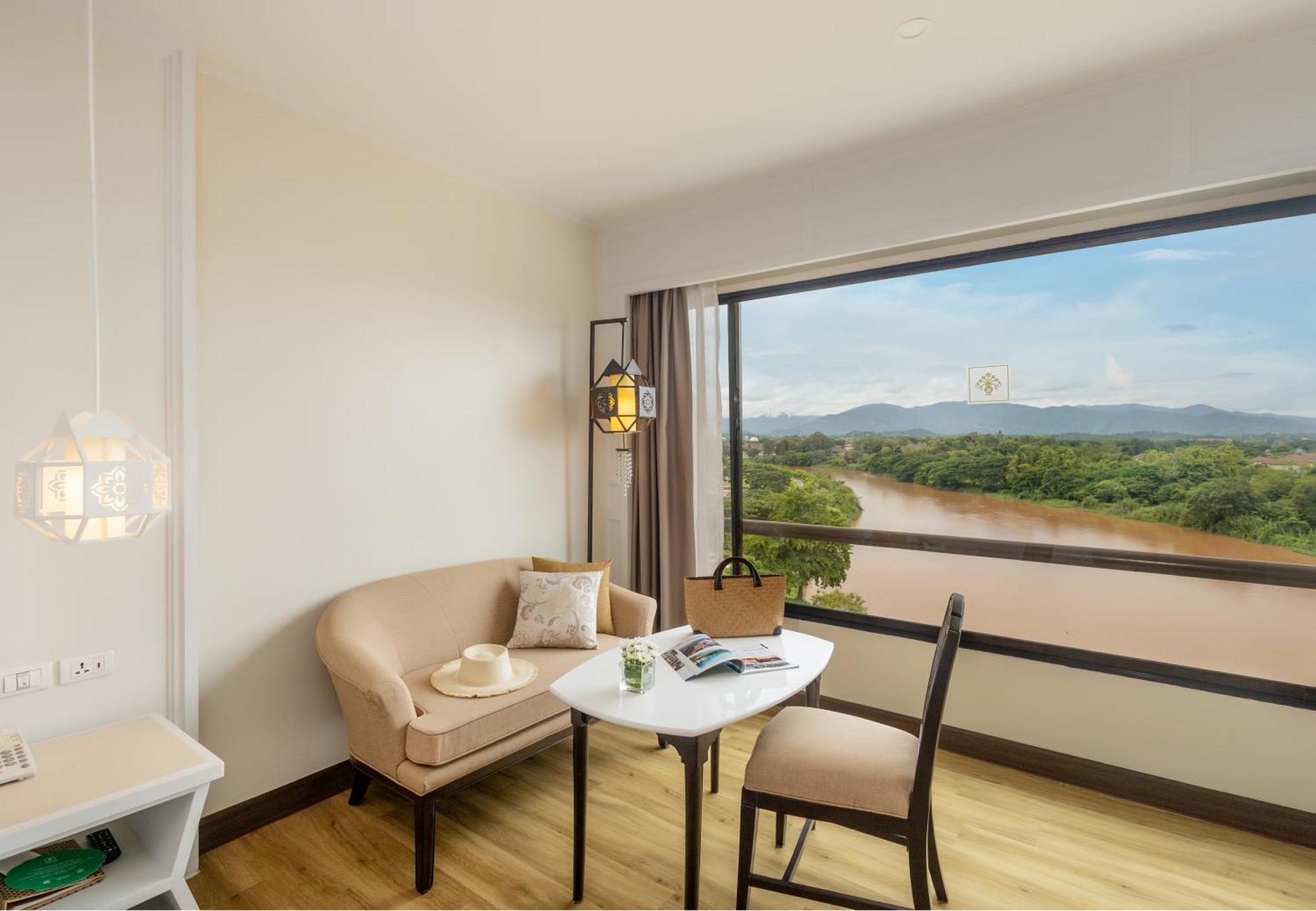 Habitación Doble Deluxe con vistas al río - 2 camas